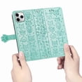 thumbnail image 2 of Funda Cartera FOXDOCK para iPhone 11 Pro , Flip PU con Relieve de Gatos y Perros, Tarjetero y Soporte, 2 of 6