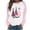 Pink 05, variant on Maplenight Christmas Sweatshirts for Women Christmas Tree Graphic Crew Neck Sweatshirt Long Sleeve Loose Casual Pullover Womens Tops