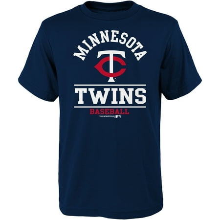 - Youth Navy Minnesota Twins Arch T-Shirt