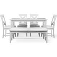 thumbnail image 4 of Kendal 5 Piece Dining Set, White, Round, 4 of 11