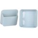 thumbnail image 2 of Waterproof Sealed Bathroom Shelf Storage Box Wall Bracket Phone Combbrushesstanddustproofrack, Blue, 2 of 2