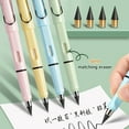 thumbnail image 3 of HB Eternal Pencil Mechanical Pencils no need to Sharpen Easy to Wipe Cute DIY Kawaii Korean Stationery School Supplies for Child 1 Pencil-I, 3 of 6