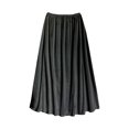 thumbnail image 3 of DuoJiaJ Women's Solid Color Skirt Base Skirt No Penetration Skirt (70CM) Skirts For Women Black One Size, 3 of 3