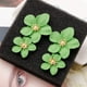 thumbnail image 5 of Moda Nueva Pendientes Europea y Personalidad Tendencia Color Doble Capa Flor Studs Dulce Pendientes, 5 of 5