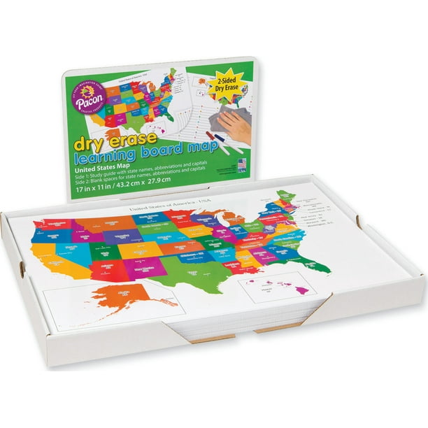 DRY ERASE MAP