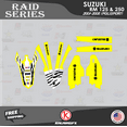 thumbnail image 2 of Kalair GFX Graphics Kit for Suzuki RM125 Polisport Raid Series, 2 of 5