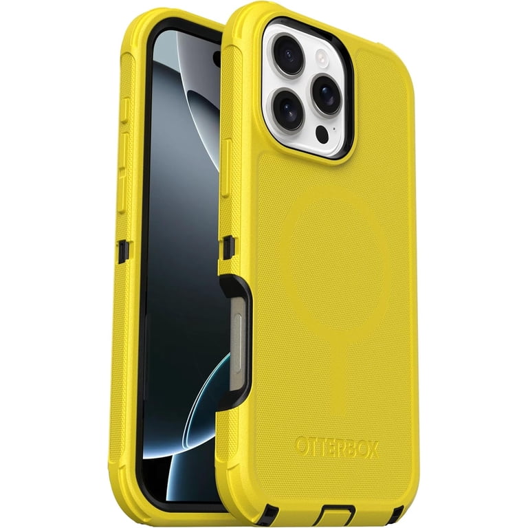 BALLON iPhone 16 Pro Max ケース イエロー OtterBox iPhone 16 Pro Max (Only) - Defender Series MagSafe Case