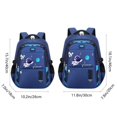 thumbnail image 3 of Mochila escolar primaria Mochila escolar informal para niño Mochila escolar de tela impermeable ajustable, 3 of 6