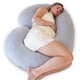 thumbnail image 4 of Almohadas para Embarazo, Almohada de Cuerpo Completo en Forma de C para Adultos Almohadas para Embarazo para Dormir Almohada de Maternidad con Soporte para Espalda, piernas, Vientre y Caderas, 4 of 4
