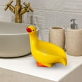 thumbnail image 1 of Jabonera de cerámica, soporte para jabón, contenedor de jabón, jaboneras para baño, jabonera con drenaje automático para encimera, inodoro y ducha Amarillo, 1 of 8