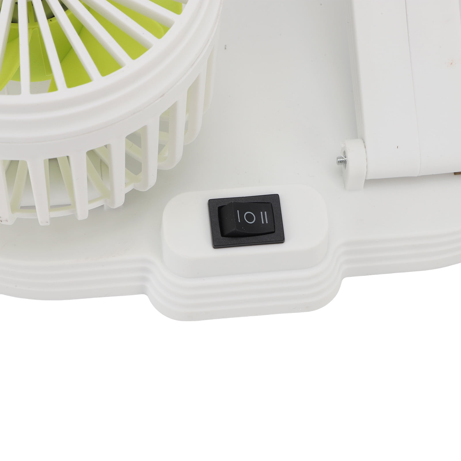 NFTIGB Dual Heads USB Fan for Car Dashboard Multi Speeds Quiet Portable Vehicle Cooling Fan for RV Truck Office, Adjustable Angles, 8.3x5.1x6.3 inches / 21x13x16 cm, White