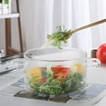 thumbnail image 4 of Glass Stew Cooker Heat Resistant Soup Pot Glass Cooking Transparent, 4 of 10