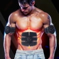 thumbnail image 5 of Abs Toning Belt Stimulator Vibration Machine Abdominal Muscle Training Belt Fitness Workout Equipment, 5 of 5