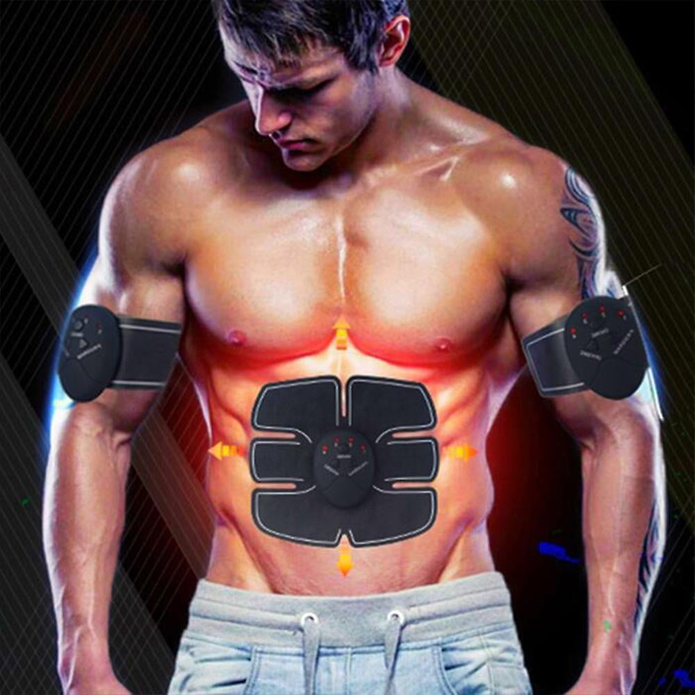Abs Toning Belt Stimulator Vibration Machine Abdominal Muscle Training Belt Fitness Workout Equipment Walmart
