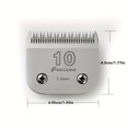 thumbnail image 2 of Upgrade Your Pet Grooming with Detachable Stainless Steel Pet Clipper Blades!, 2 of 7
