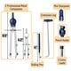 thumbnail image 2 of Set Geometry Mr. Pen Professional Metal Compass 7 piezas, 2 of 9
