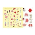 thumbnail image 2 of Sticker Book Toy Set Children Learning Training Playthings Cartoon Style Reusable Stickers Toys Kit Educational Plaything Prop Type 6, 2 of 9