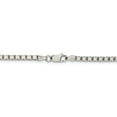thumbnail image 4 of 925 Sterling Silver 3.25mm Box Chain 16 Inch, 4 of 7