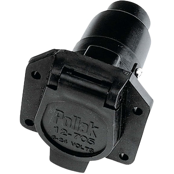 TowSmart 7-Way Vehicle End Trailer Wiring Connector 1446