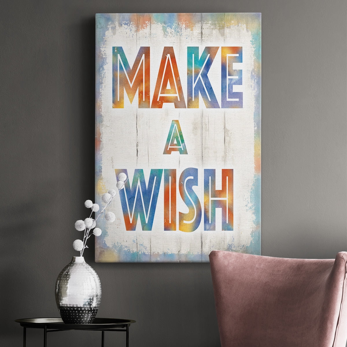 Make A Wish Premium Gallery Wrapped Canvas - Ready to Hang