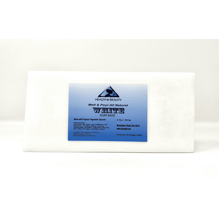 Detergent Free White Melt & Pour Soap Base – NorthWood Distributing
