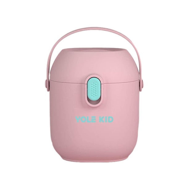 Dispensador De Leche En Polvo Para Bebés 450Ml Caja De Leche Portátil Para Bebés Dispensador De Fórmula En Polvo Con Cuchara Contenedores De Almacenamiento De Alimentos Para Bebés Cateissary BA001131-03