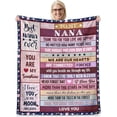 thumbnail image 1 of LHSHID Nana Gifts from Grandkids Gifts for Nana Grandma Nana Birthday Gifts Nana Gifts for Mothers Day Nana Gifts for Christmas Nana Blanket 30"x40", 1 of 6