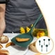 thumbnail image 4 of Juego De Cuchara Y Espátula Con Mango De Nailon Juego de utensilios de cocina de silicona de 1 pieza: espátula,cuchara,cucharón y colador de color verde. Rkxzt, 4 of 9
