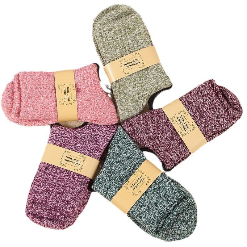 Chaussettes Thermiques Femme - 3 Paires En Laine, Chaudes, Taille 35-42 - Pour Hiver, Randonnée, Maison