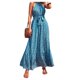 thumbnail image 1 of Vestido Largo Halter Estampado Bohemio playa Dama Casual Dara Baby  Vest022, 1 of 4