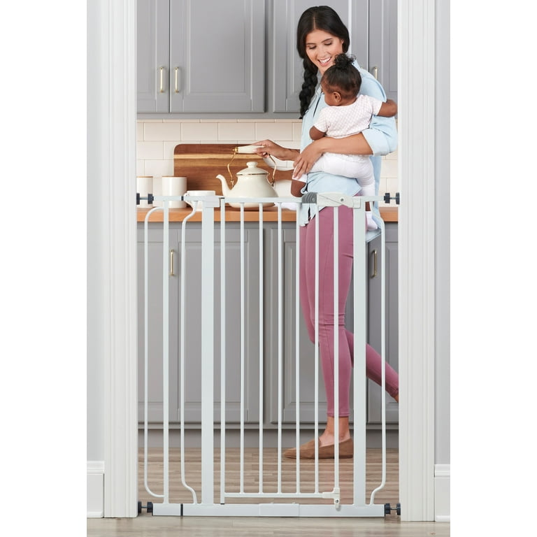 Regalo Easy Step® Extra Tall Walk Thru Baby Safety Gate, 36 in Tall