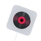 thumbnail image 1 of Inteprter Reproductor de CD montado en la pared Boombox de audio portátil para el hogar compatible con Bluetooth con control remoto Radio FM Cables de audio/vídeo Blanco, 1 of 6