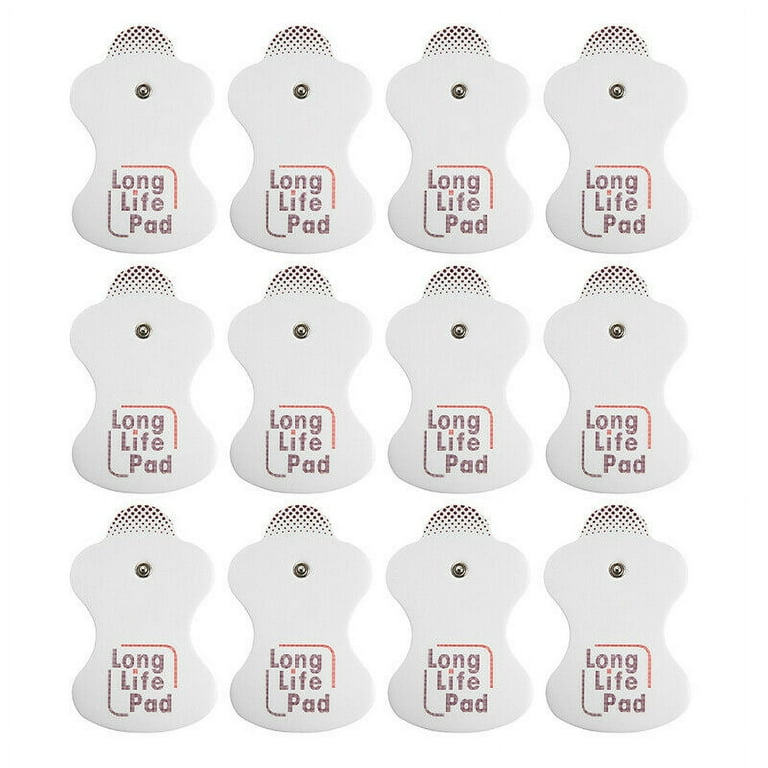 JLLOM Electrode Replacement Pads with 12 Pcs for Omron Massagers