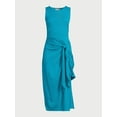 thumbnail image 5 of Sofia Jeans Women's and Women's Plus Side Tie Tank Dress with Rouching,  Sizes XXS-5X, 5 of 5