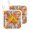 Brown, variant on Maple Leaves Fall Pot Holders for Kitchen Heatproof Potholder, 2 Pack Thanksgiving Checkered Farmhouse Art Hot Pads Multipurpose Oven Pads Terry Cloth Potholders Trivet for Cooking and Baking