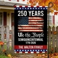 thumbnail image 6 of 250 Year USA Anniversary Flag 250th Anniversary USA Flag Patriotic 4th of July We The People 1776 Yard Garden Flags For Outside 45*30CM Double Sided Outdoor Banner Decorations, 6 of 7