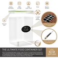 thumbnail image 3 of Chef'S Path Contenedores De Almacenamiento De Alimentos Extra Grandes Con Tapas Herméticas (5,2 L | 175 Oz | 2 Unidades) Para Harina, Azúcar, Arroz Y Suministros Para Hornear – Almacenamiento Hermétic, 3 of 5