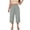 Gray-09, variant on Nugftut Womens Capris Plus Size, Baggy High Waist Casual Capri Pants Stretch Soft Comfortable