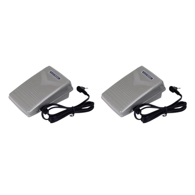 Matsuzay Durable Sewing Machine Foot Control Pedal Singer Fits Switch Anti-slip Foot Gris 2piezas