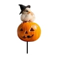thumbnail image 4 of Estaca de jardín de Halloween, decoración exterior creativa de hierro para Halloween Polluelo, 4 of 9