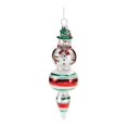 thumbnail image 3 of Melrose Snowman Drop Ornament Set of 12, 3 of 4