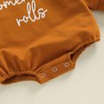 thumbnail image 5 of uvwlwu Baby Girl Clothes Thanksgiving Letter Print Long Sleeved Crawl Suit 12 Month Girl Clothes(Size:6-12 Months), 5 of 8