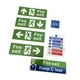 thumbnail image 4 of 7 Uds. Pegatinas De Señal De Salida De s, Pegatina De Señal De Instrucciones De Para Escalera, 4 of 7