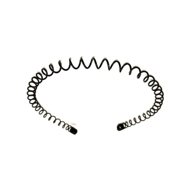 Minnieouse Diademas para hombres Diadema ondulada Primavera Unisex Aro para el cabello Suministros de salón Espalda confiable Deportes al aire libre Accesorio para el cabello tipo 4 Minnieouse AP008942-04B