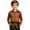 Brown, variant on Western Denim Print Graphic Long Sleeve Shirt For Boys Cowboy Style Kids Casual Top Outdoor Playwear Adventure Tee