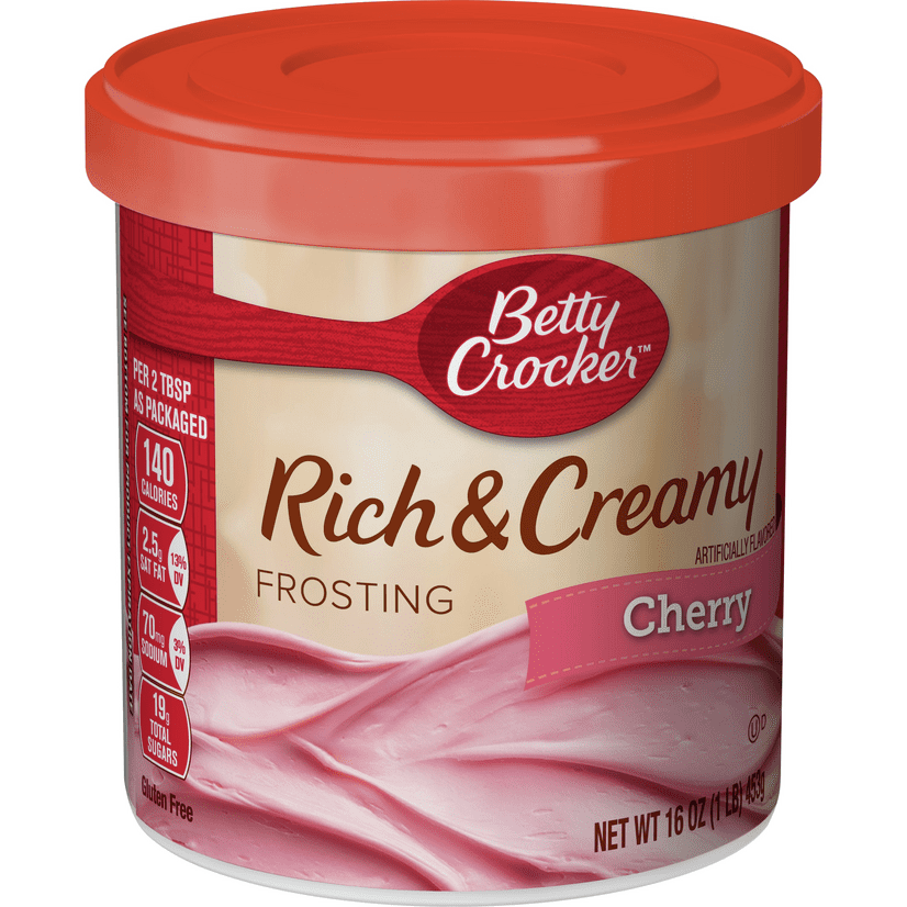 Betty Crocker Gluten Free Cherry Frosting, 16 oz