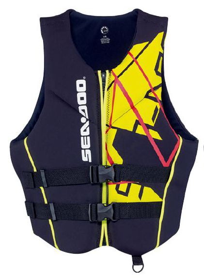§BRP SeaDoo Men's Neoprene Freedom PFD Life Jacket Vest by Bombardier