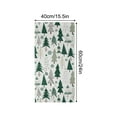 thumbnail image 2 of Two-Piece Set Winter Themed Bathroom Hand Towels with Snowflake Prints, Festive Holiday Decor, Soft Absorbent Guest Towels for Bath, Kitchen, Christmas Home Decoration, 2 of 4