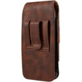 thumbnail image 5 of Brown Leather Magnetic Cell Phone Case is Compatible with Consumer Cellular Iris Connect Smart Phone., 5 of 5