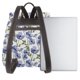 thumbnail image 3 of Fotbe Blue Flax Flowers Mochila Bolso con Estampado para Mujer, Mochila Antirrobo de Nylon Impermeable, Bolsa Ligera de Hombro, 3 of 4
